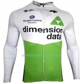 Maillot 2019 Dimension Data Manches Longues N001